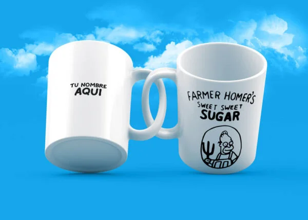 Plantilla Taza Homero - Sugar | 028 - Imagen 2